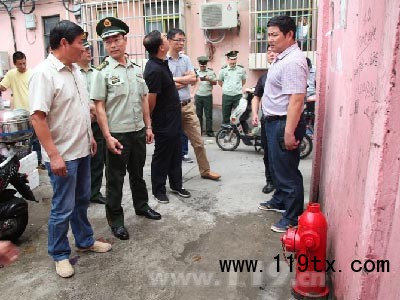 上海普陀區(qū)對中興村地塊老舊居民小區(qū)進行消防設施改造